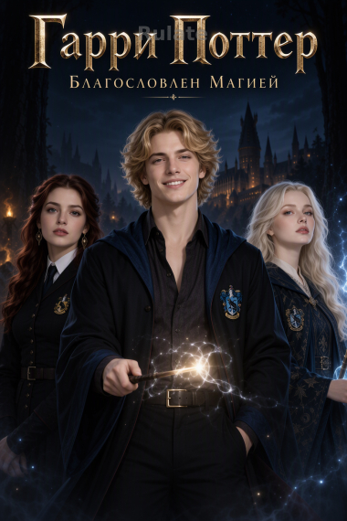 Гарри Поттер: Благословлен Магией - обложка ранобэ читать онлайн